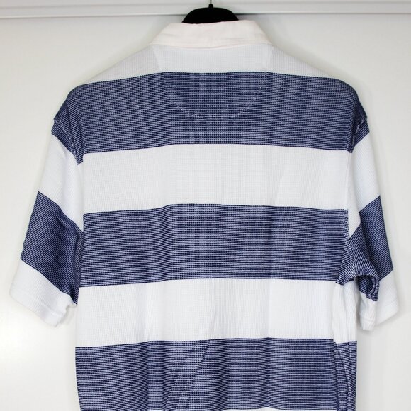 BNWT SS19 SATURDAYS NEW YORK CITY STRIPE POLO M - Picture 3 of 15